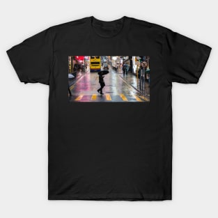 Stormy Saturday - Hong Kong - Urban City Artwork T-Shirt